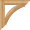 Ekena Millwork Thorton Traditional Rough Sawn Bracket, Western Red Cedar, 4"W x 26"D x 26"H BKT04X26X26THR01RWR - alternate 3